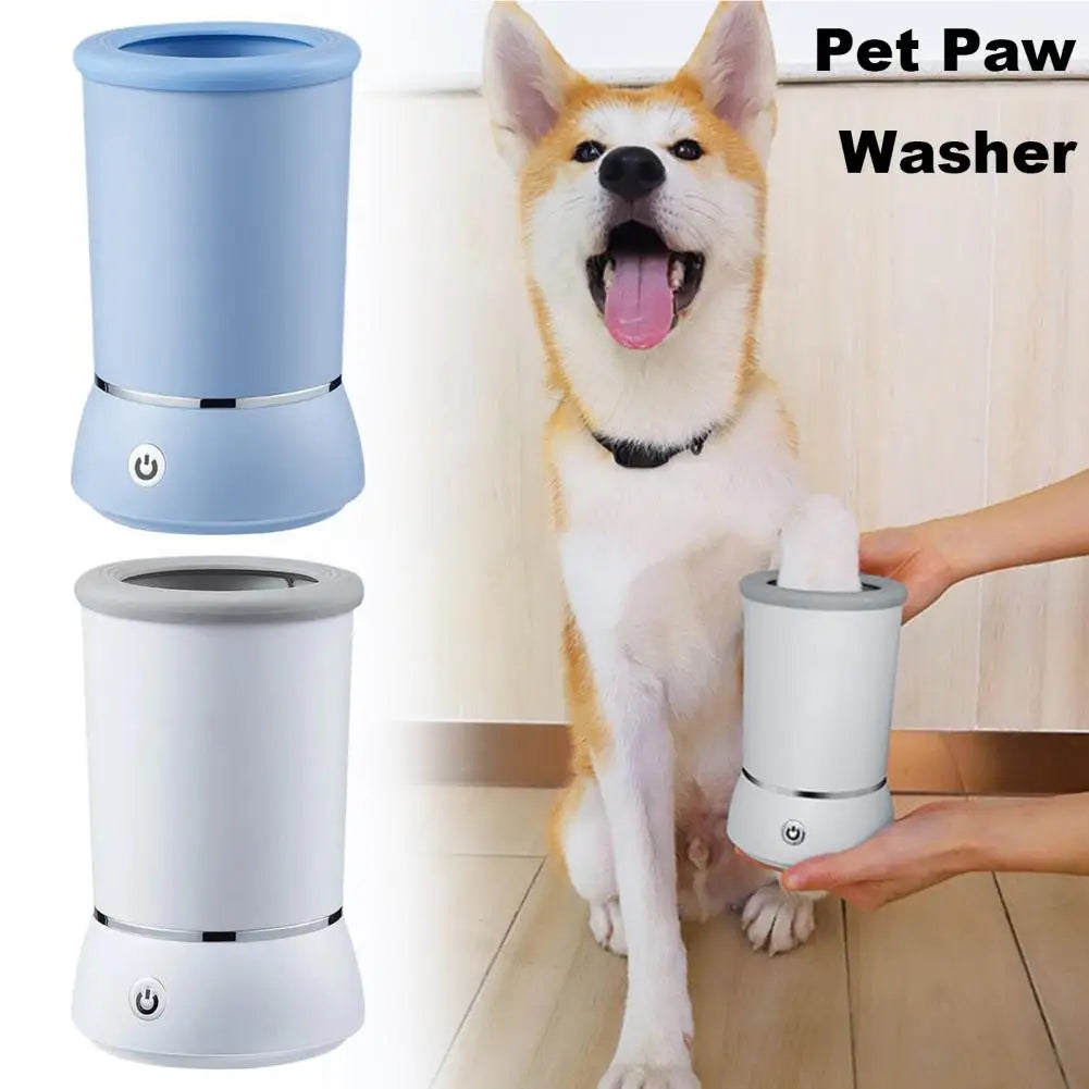 Automatic Paw Washer for Dogs & Cats - Rechargeable Foot Cleaner for All Breeds