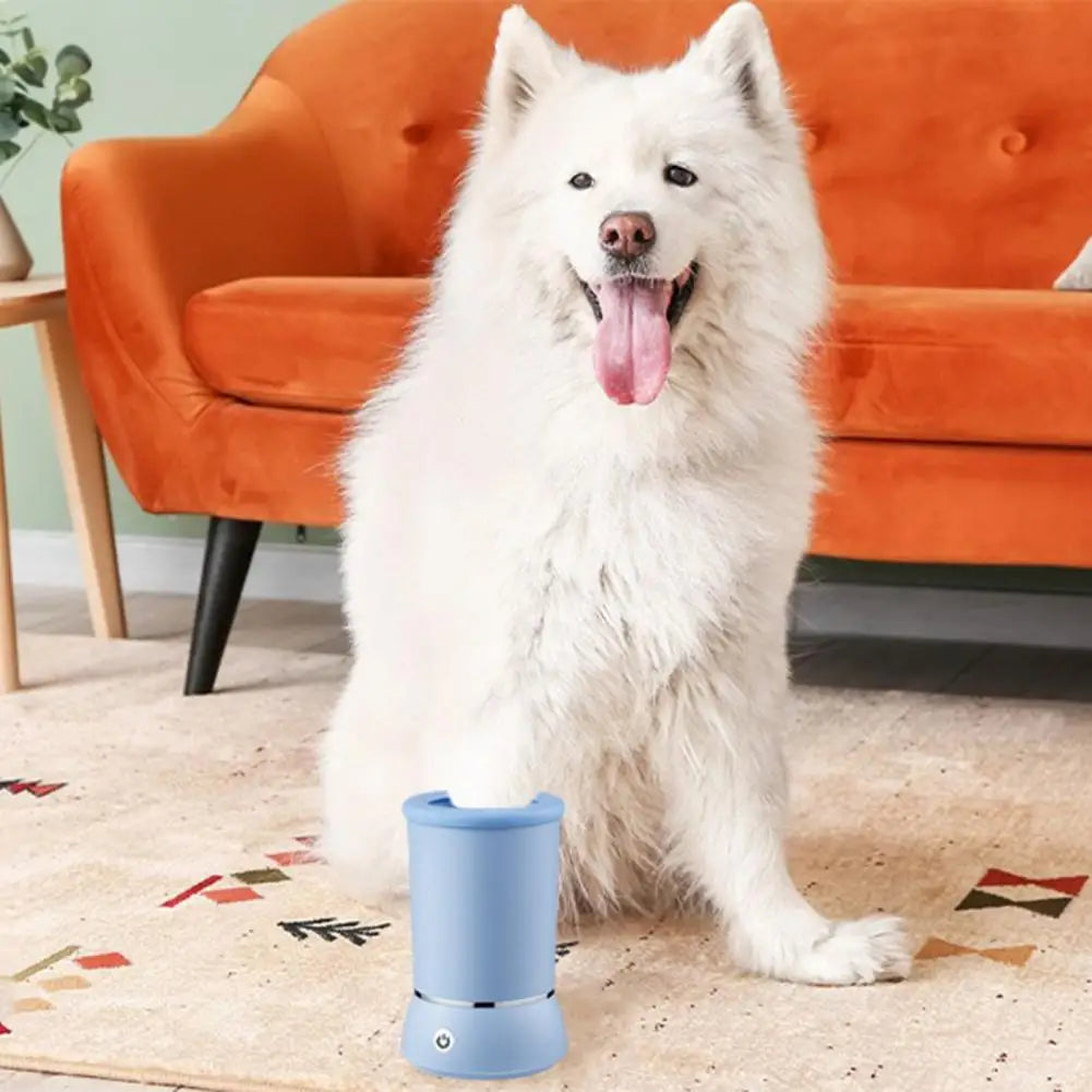 Automatic Paw Washer for Dogs & Cats - Rechargeable Foot Cleaner for All Breeds