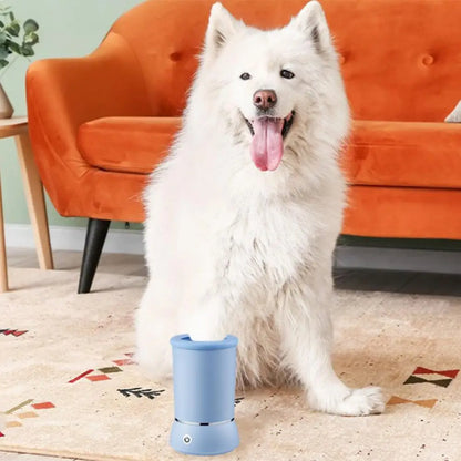Automatic Paw Washer for Dogs & Cats - Rechargeable Foot Cleaner for All Breeds