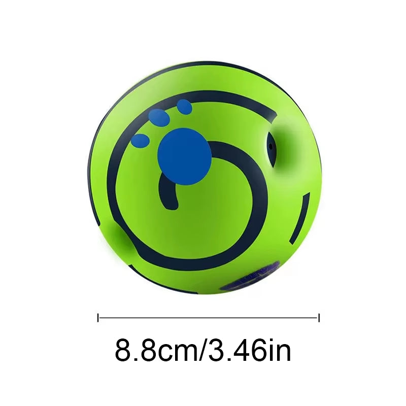 Wobble Wag Giggle Glow Ball - Interactive Fun Toy with Giggle Sounds for Dogs!