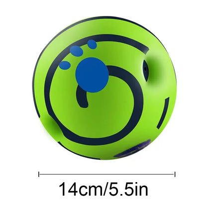 Wobble Wag Giggle Glow Ball - Interactive Fun Toy with Giggle Sounds for Dogs!
